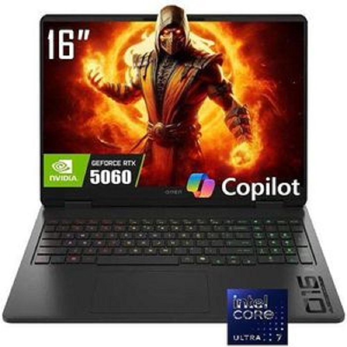 HP OMEN Slim 16 Core Ultra 7 RTX 5060 16GB 1TB thumbnail 3